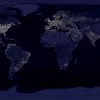世界の灯り地図